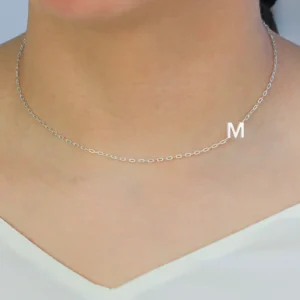 001 Colar Prat Cartier 35cm Letra 1cm + extensor 5cm