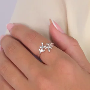 Anel Prat Ramo | Variação: Tamanho:18