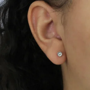 Brinco Prat Coração Circulo