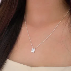 Escapulário 60cm Prat N.S. do Carmo + S.C de Jesus 10x7mm