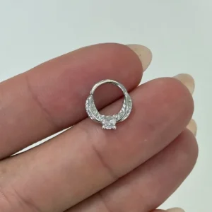 Piercing nariz ou orelha asinhas